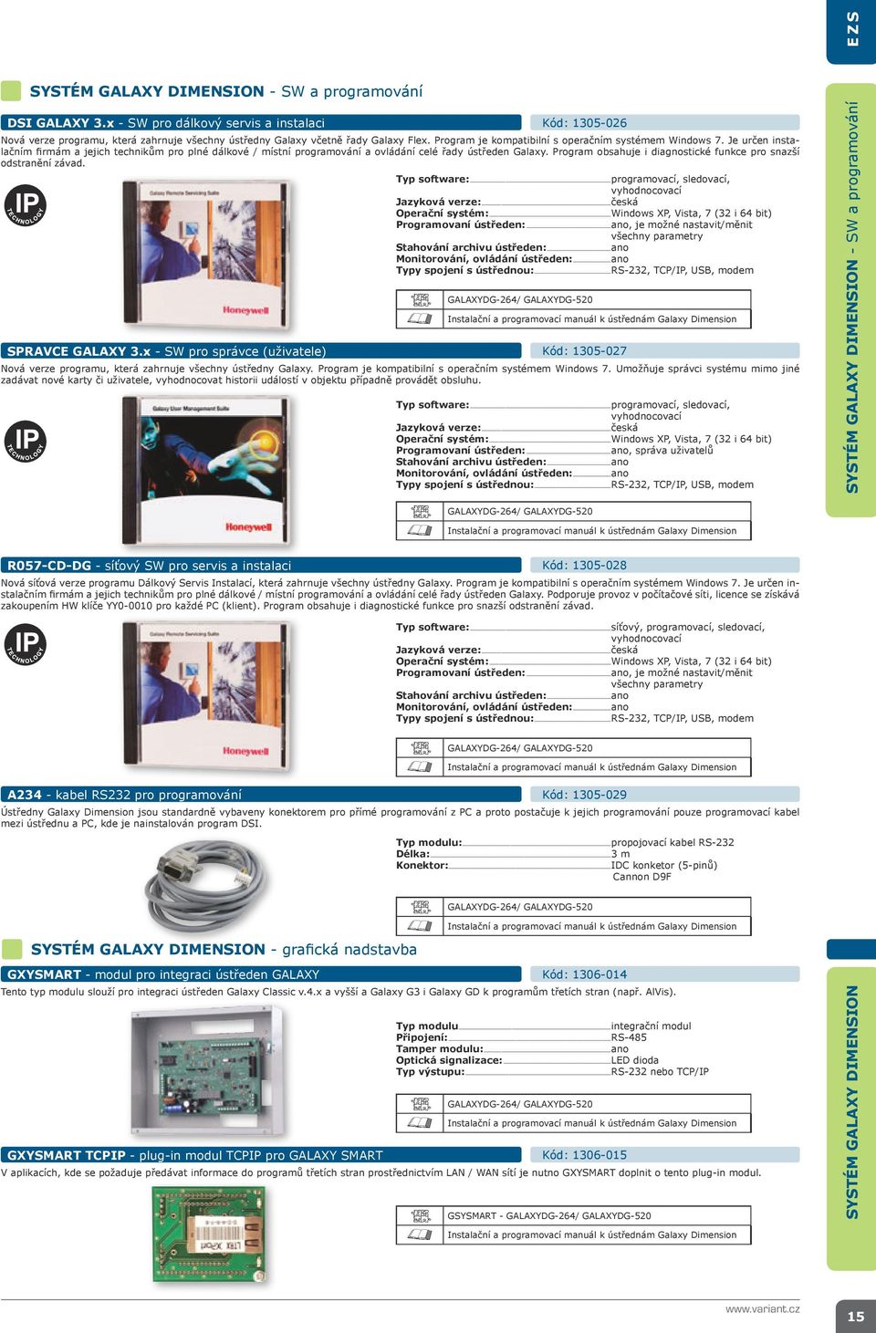 Program obsahuje i diagnostické funkce pro snazší odstranění závad. Typ software:...programovací, sledovací, vyhodnocovací Jazyková verze:...česká Operační systém:.