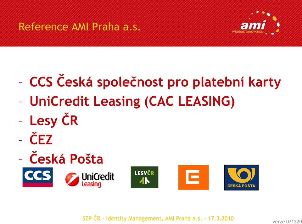 platební karty UniCredit