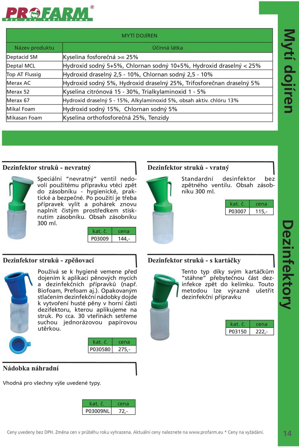 Alkylaminoxid 5%, obsah aktiv.