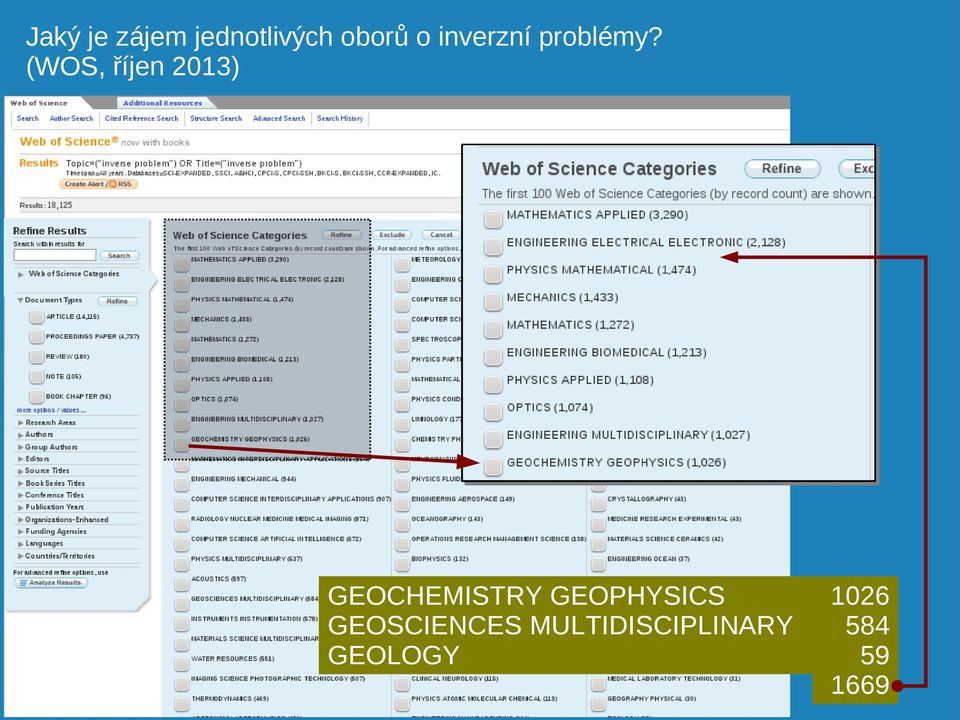 (WOS, říjen 2013) GEOCHEMISTRY