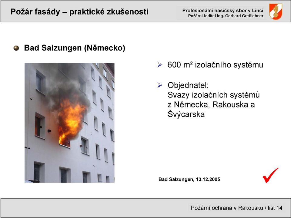 Německa, Rakouska a Švýcarska Bad Salzungen, 13.12.