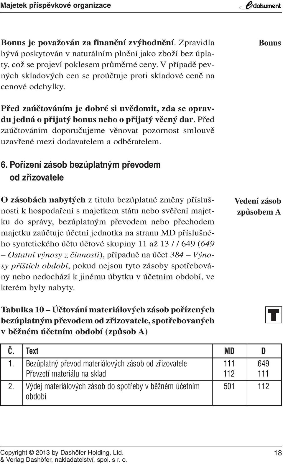 Před zaúčtováním doporučujeme věnovat pozornost smlouvě uzavřené mezi dodavatelem a odběratelem. 6.