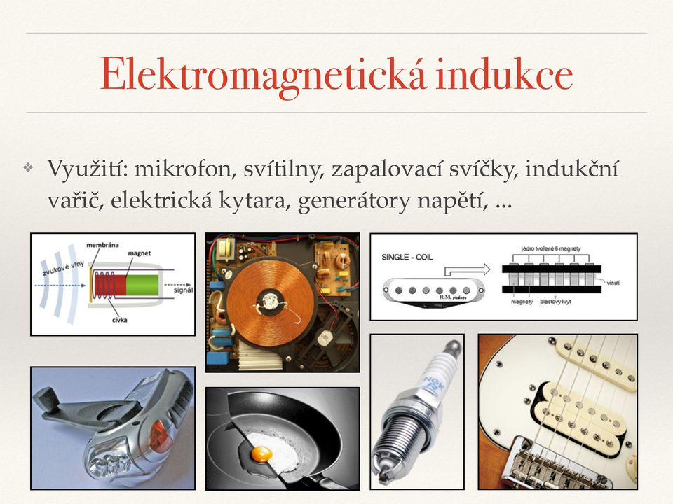 zapalovací svíčky, indukční