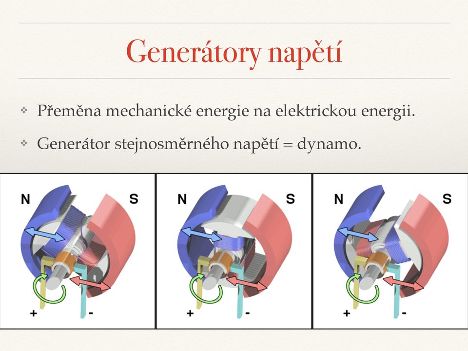 elektrickou energii.