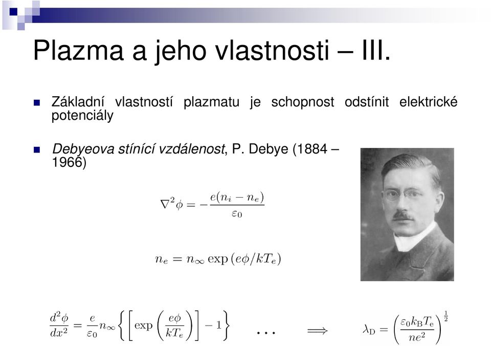 schopnost odstínit elektrické