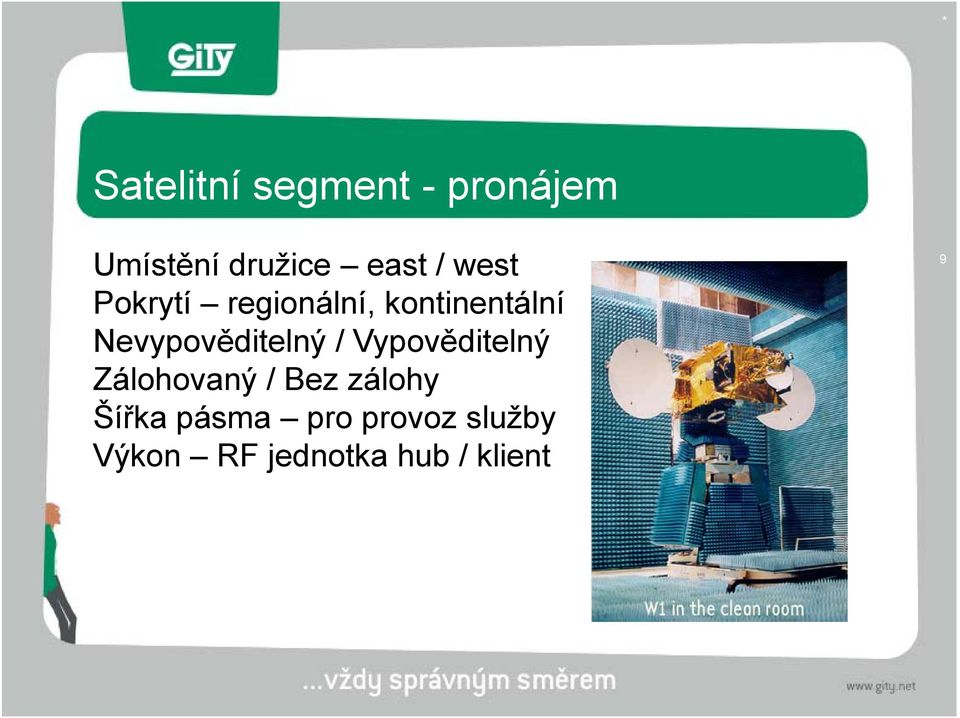 Nevypověditelný / Vypověditelný Zálohovaný / Bez