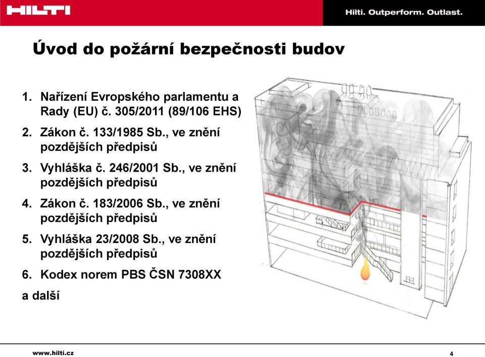 246/2001 Sb., ve znění pozdějších předpisů 4. Zákon č. 183/2006 Sb.