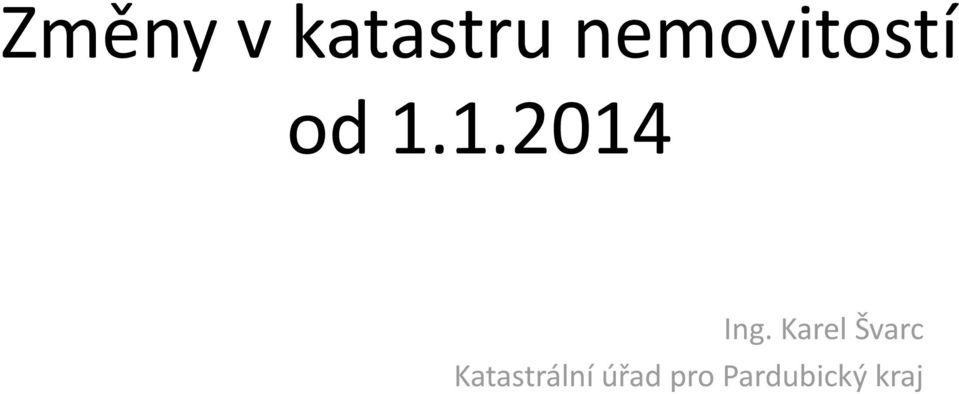 1.2014 Ing.
