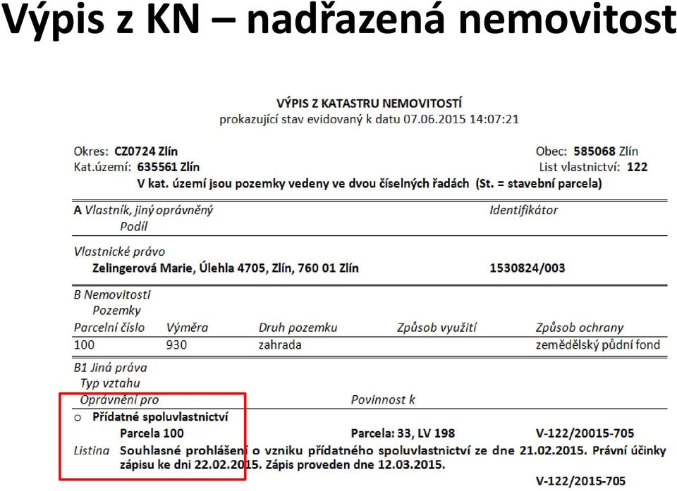 nadřazená