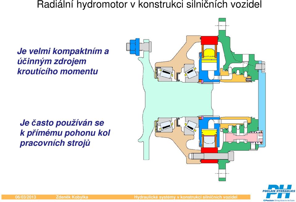 účinným zdrojem kroutícího momentu Je