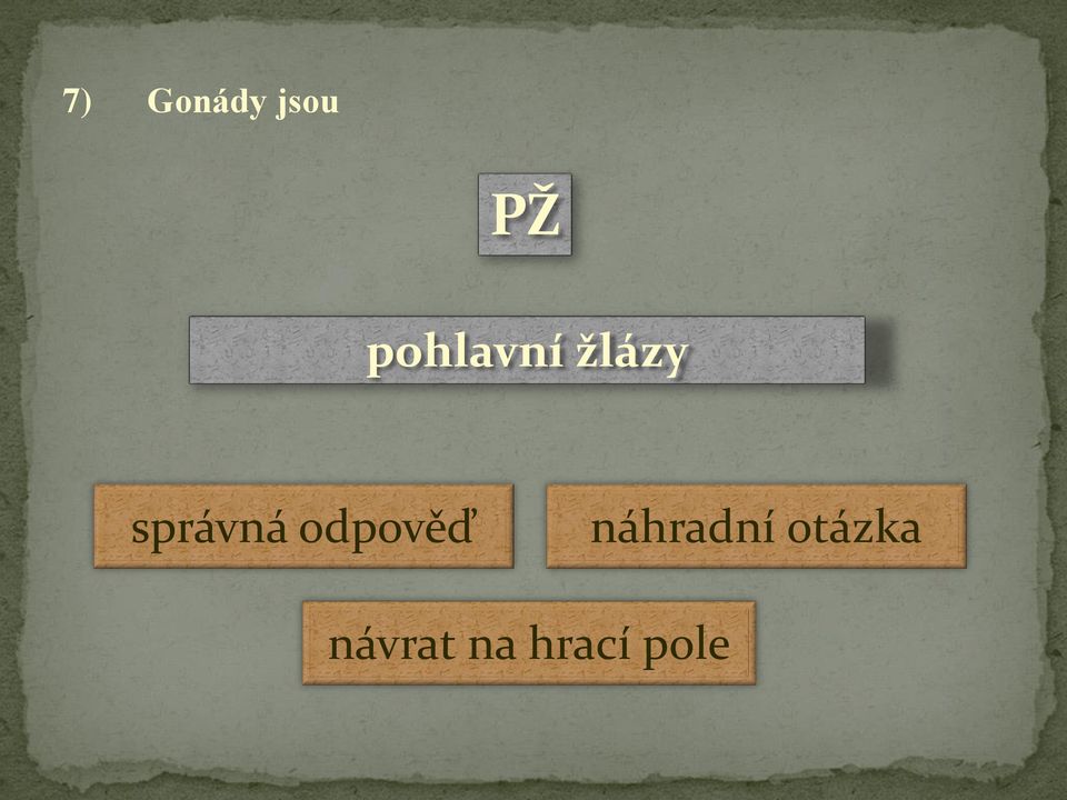 žlázy správná