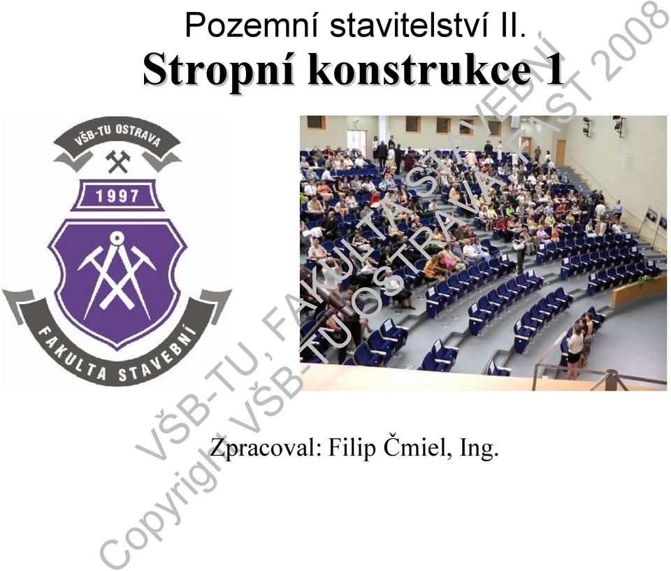 Stropní konstrukce