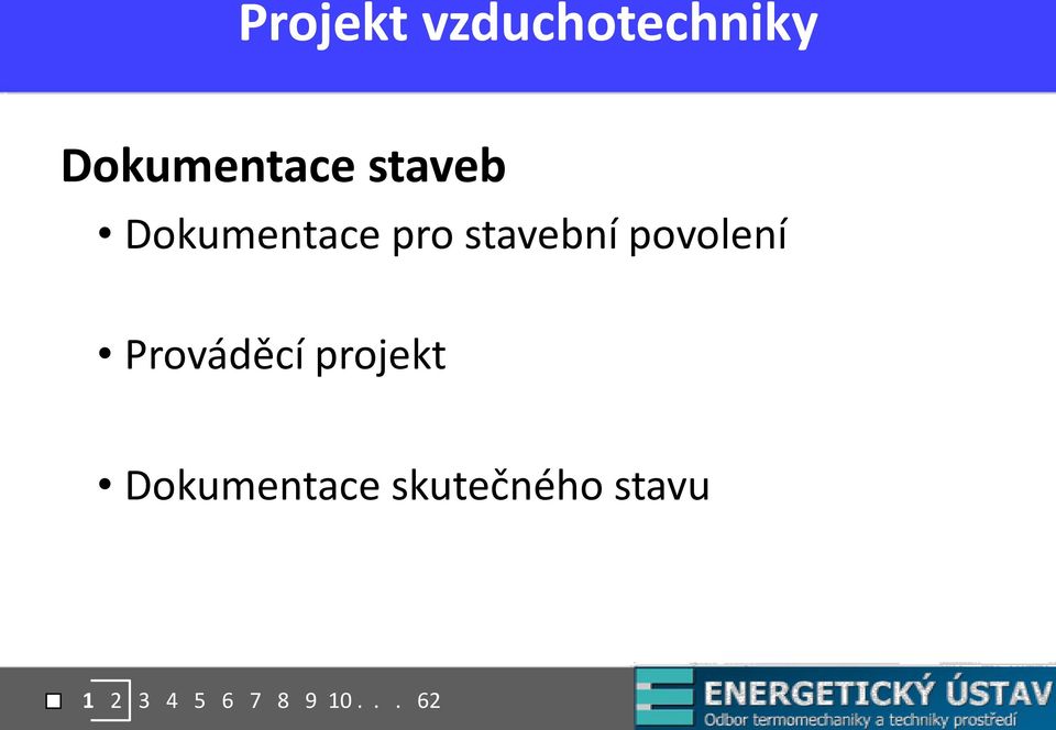 povolení Prováděcí projekt