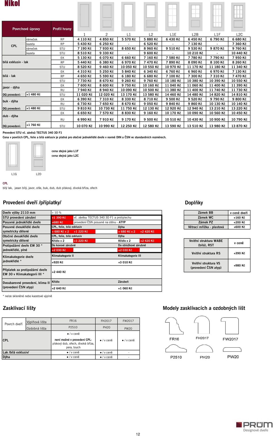 RP 5 440 Kč 6 380 Kč 6 970 Kč 7 470 Kč 7 890 Kč 8 090 Kč 8 100 Kč 8 260 Kč STU 8 520 Kč 9 460 Kč 10 050 Kč 10 550 Kč 10 970 Kč 11 170 Kč 11 180 Kč 11 340 Kč EK 4 310 Kč 5 250 Kč 5 840 Kč 6 340 Kč 6