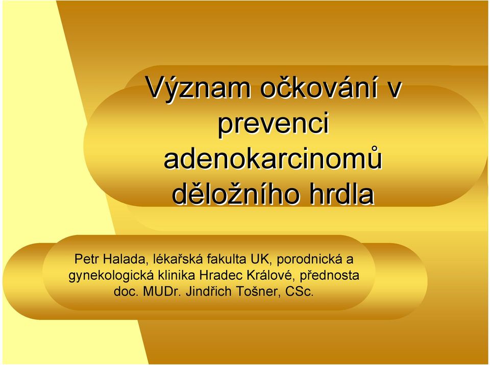 UK, porodnická a gynekologická klinika Hradec