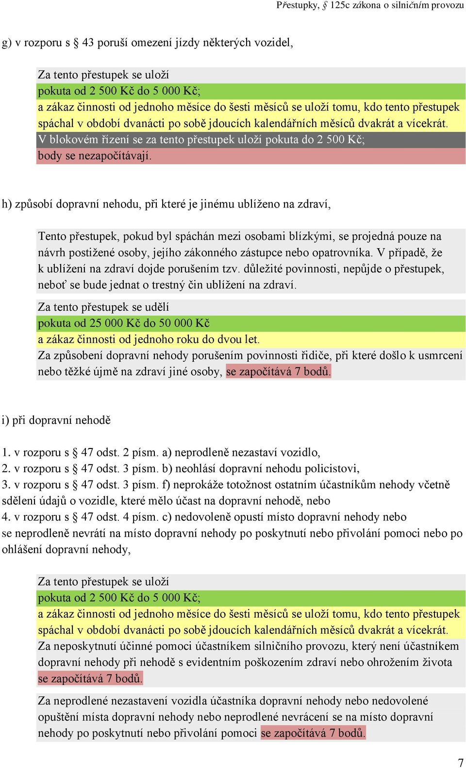 důležité povinnosti, nepůjde o přestupek, neboť se bude jednat o trestný čin ublížení na zdraví.