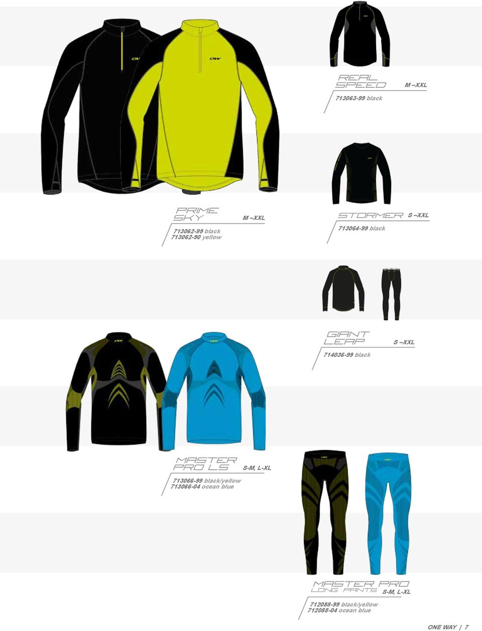 black master pro LS 713066-99 black/yellow 713066-04 ocean blue S-M, L-XL