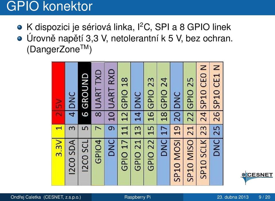 netolerantní k 5 V, bez ochran.