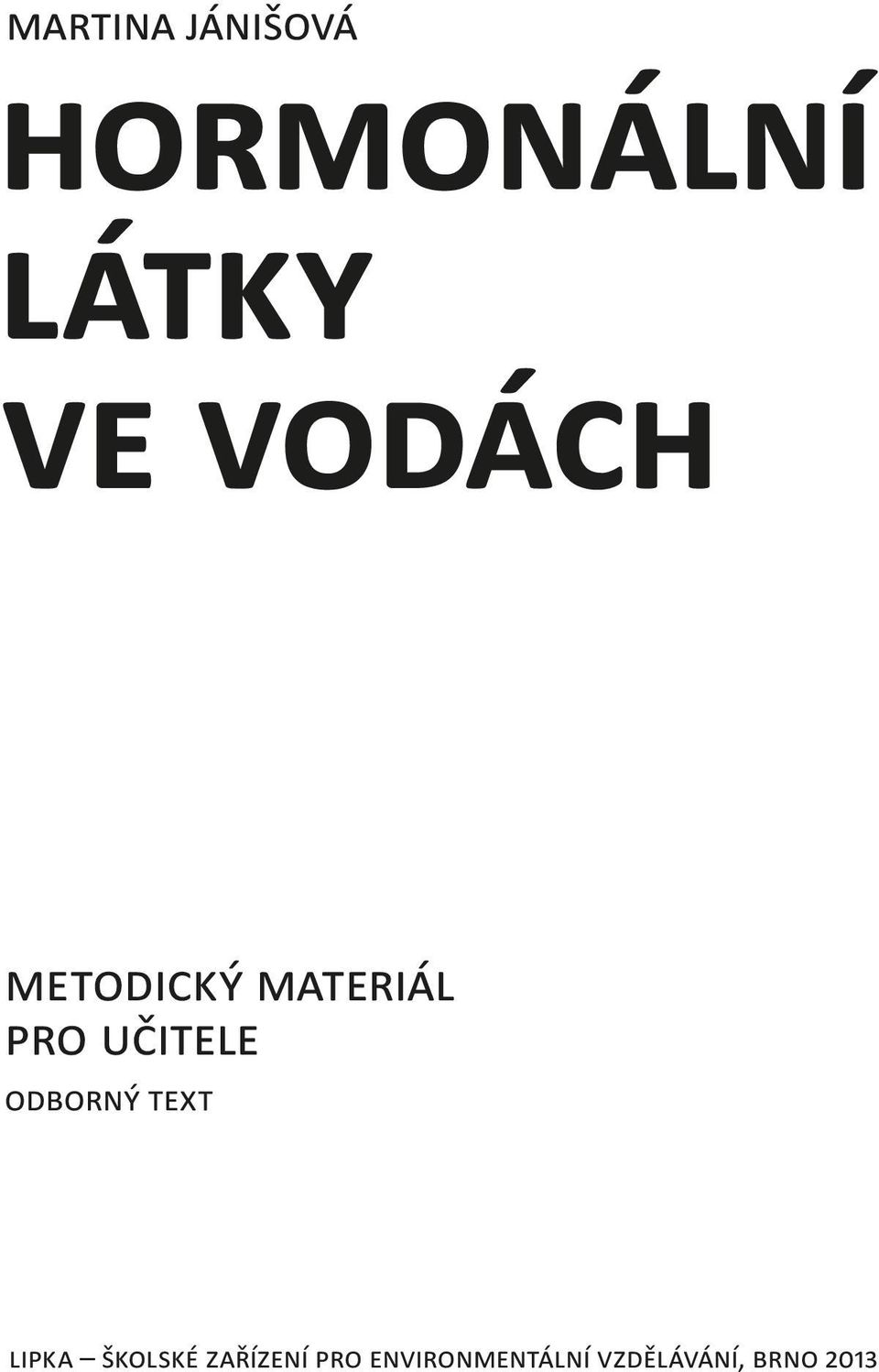 odborný text lipka školské zařízení