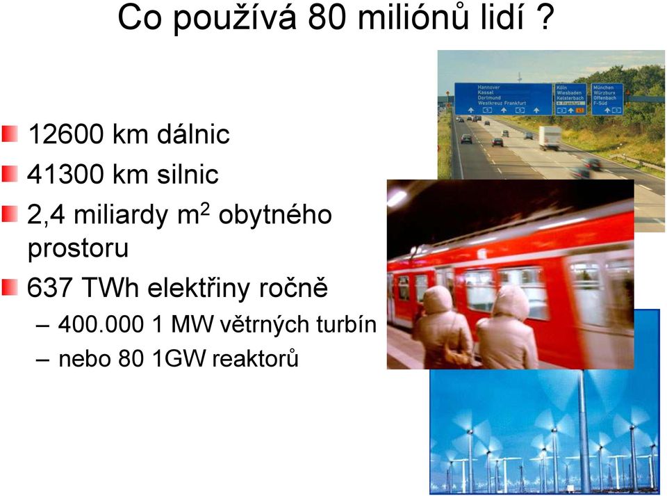 miliardy m 2 obytného prostoru 637 TWh
