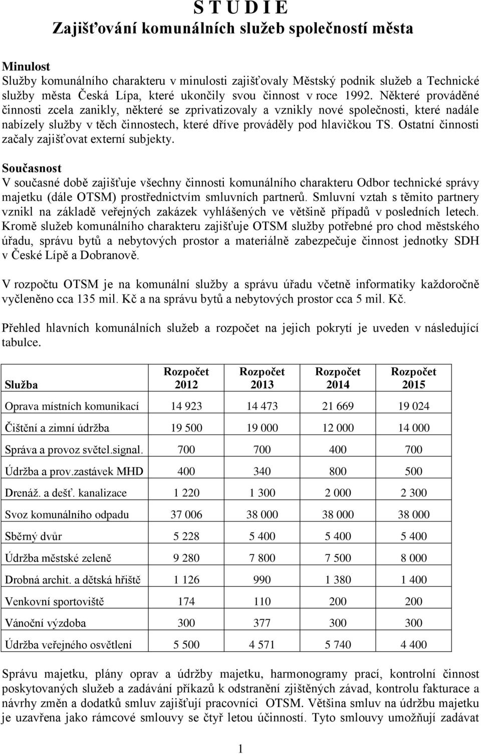 Některé prováděné činnosti zcela zanikly, některé se zprivatizovaly a vznikly nové společnosti, které nadále nabízely služby v těch činnostech, které dříve prováděly pod hlavičkou TS.