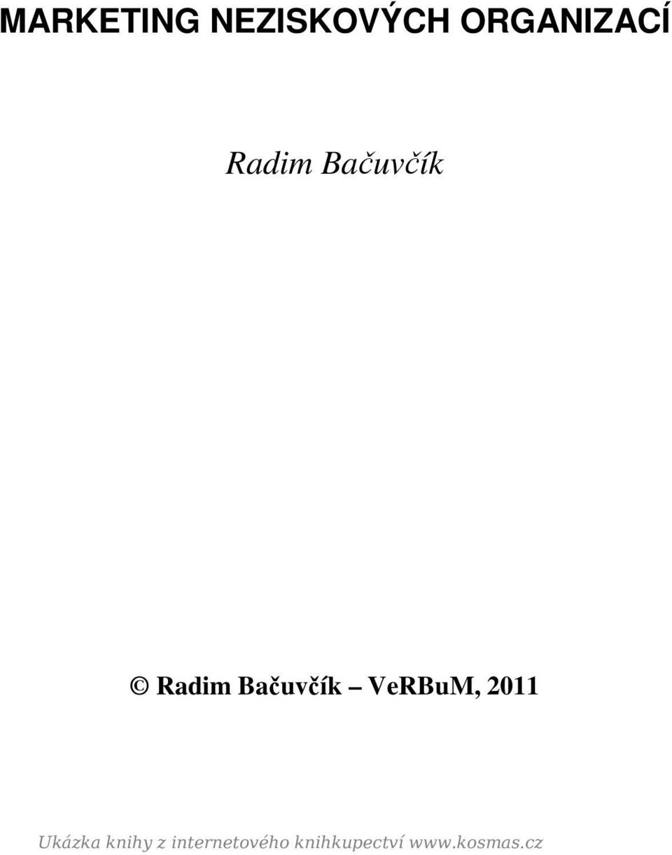 VeRBuM, 2011 Ukázka knihy z