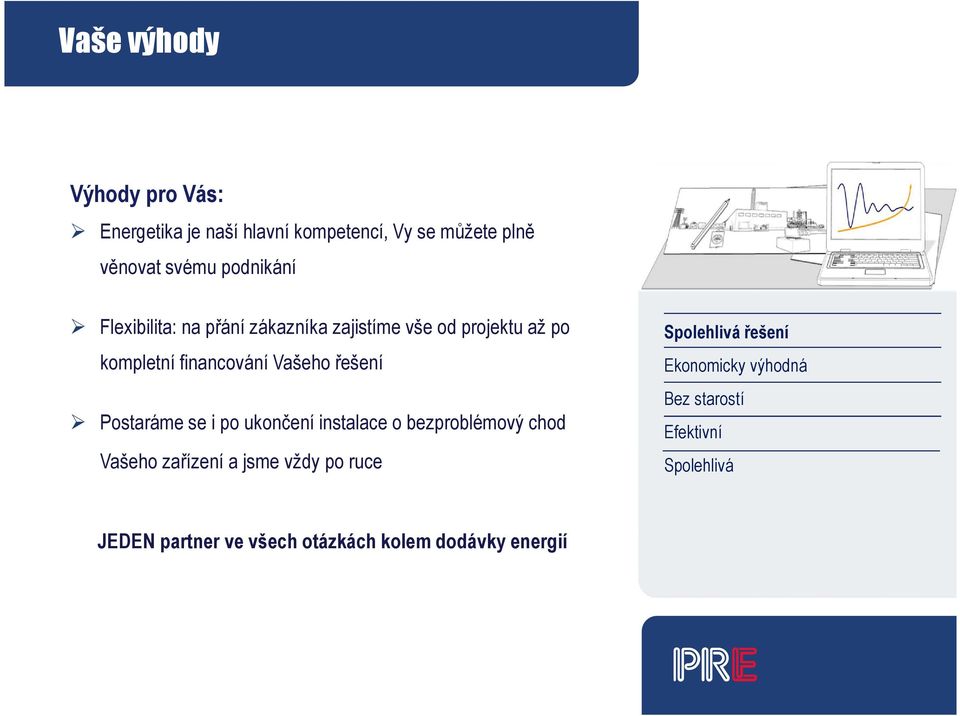 řešení Postaráme se i po ukončení instalace o bezproblémový chod Vašeho zařízení a jsme vždy po ruce