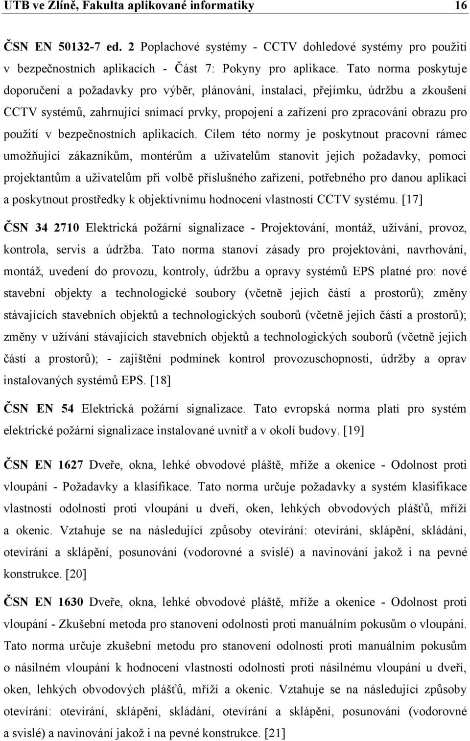 v bezpečnostních aplikacích.