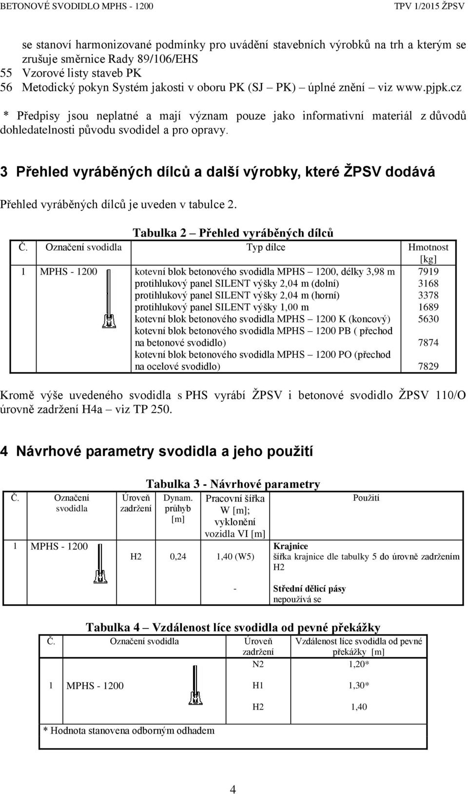 3 Přehled vyráběných dílců a další výrobky, které ŽPSV dodává Přehled vyráběných dílců je uveden v tabulce 2. Tabulka 2 Přehled vyráběných dílců Č.