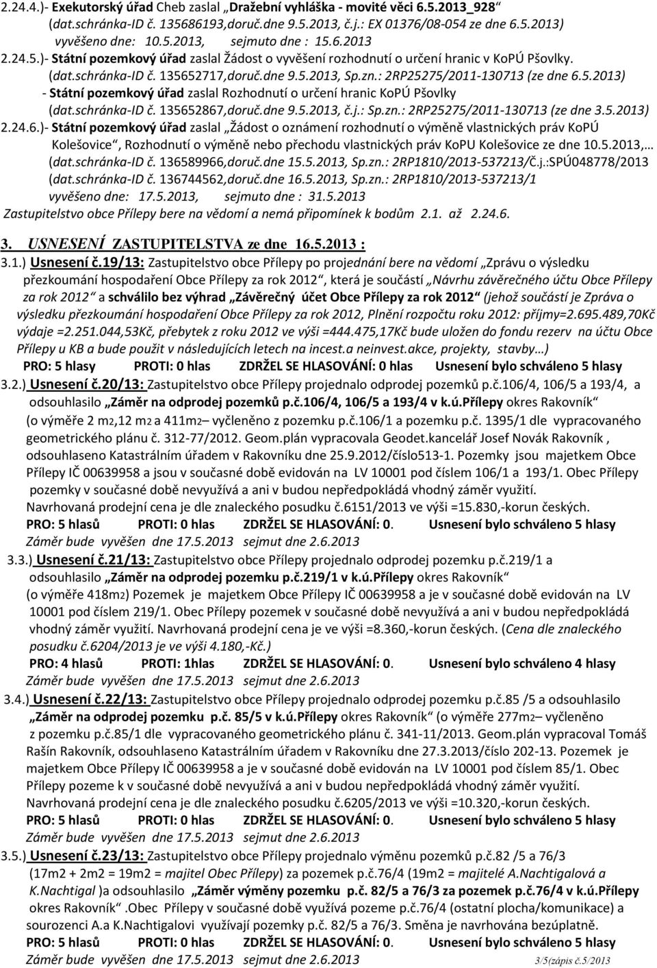 schránka-id č. 13565