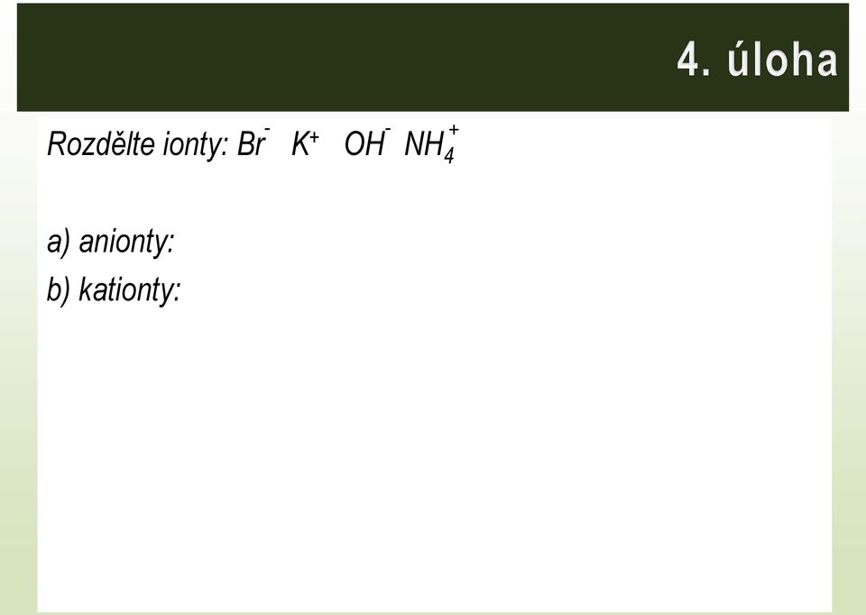 NH 4 + a)