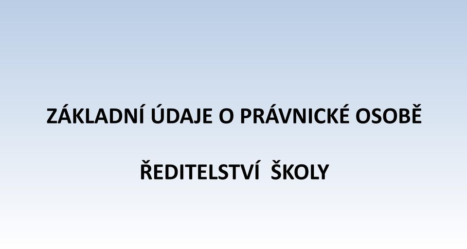 PRÁVNICKÉ