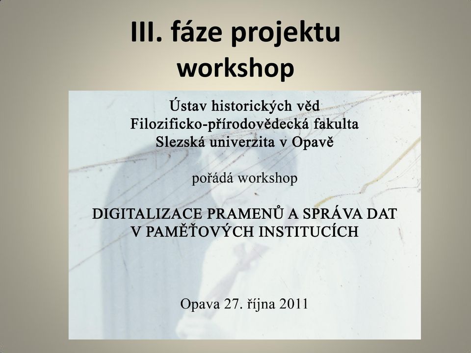 workshop