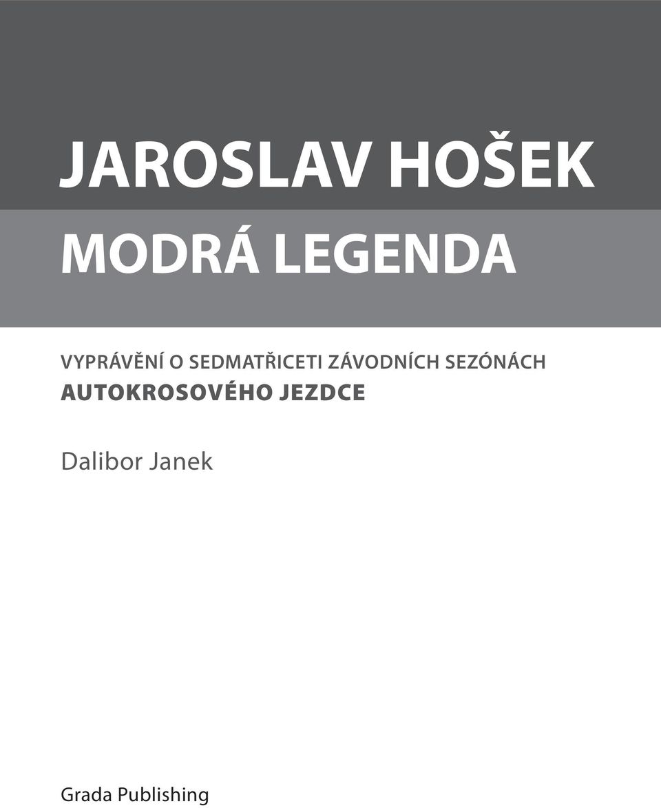 ZÁVODNÍCH SEZÓNÁCH