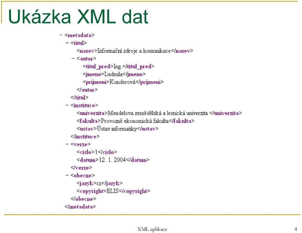 XML