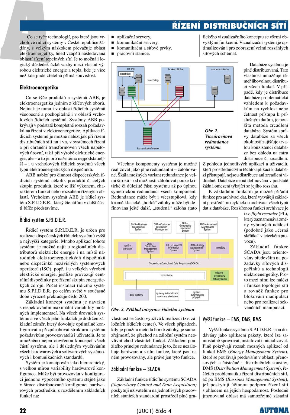 Elektroenergetika Co se týèe produktù a systémù ABB, je elektroenergetika jedním z klíèových oborù.