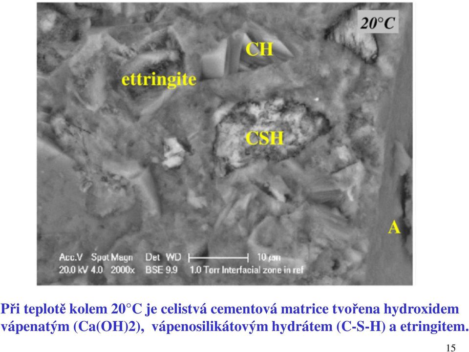 hydroxidem vápenatým (Ca(OH)2),