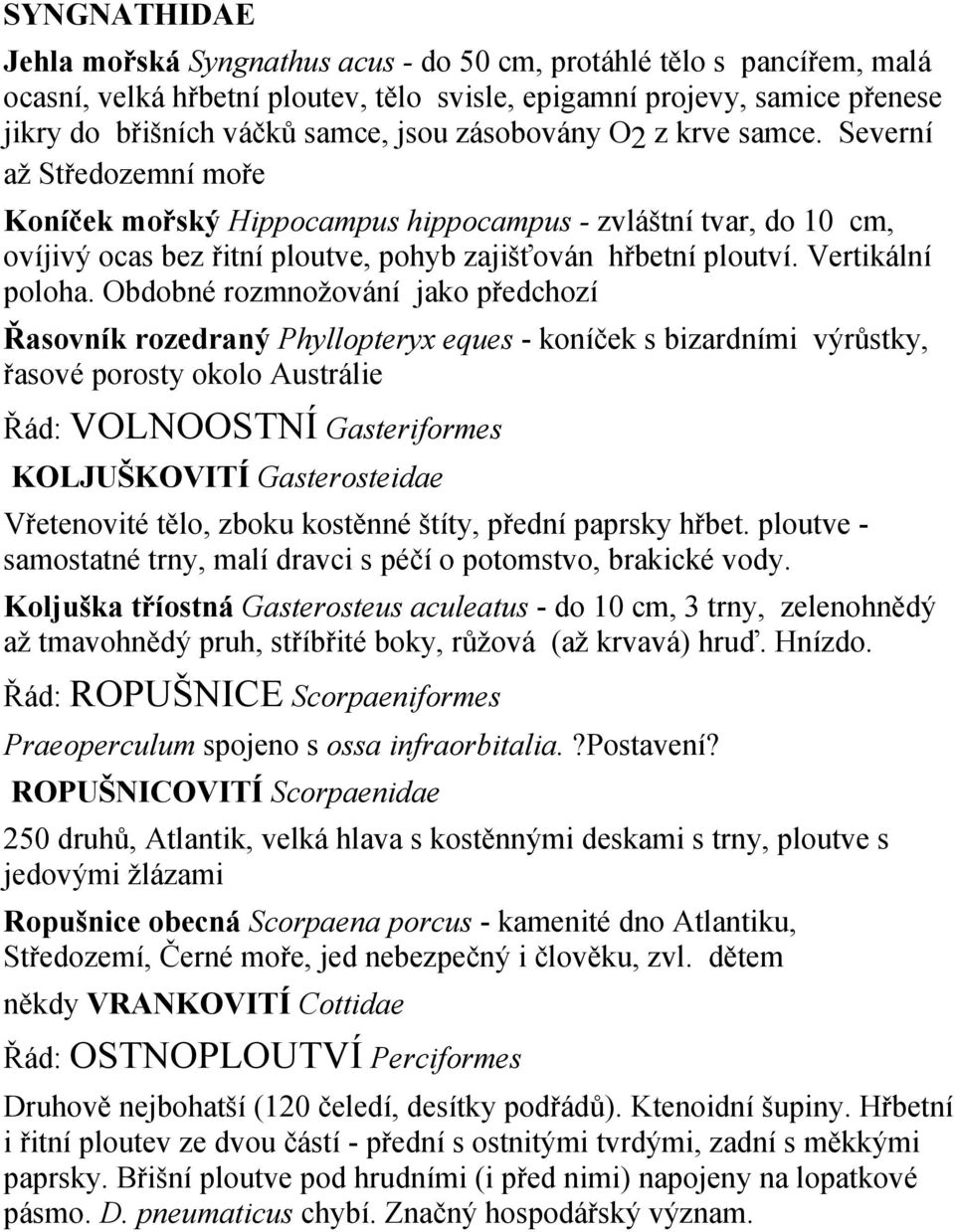 Vertikální poloha.