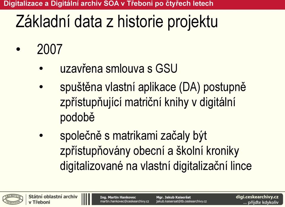 knihy v digitální podobě společně s matrikami začaly být