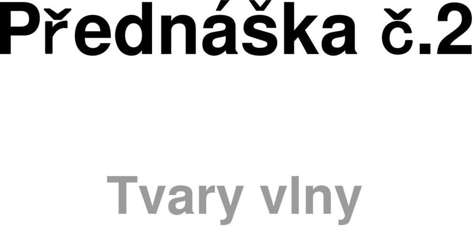 vlny