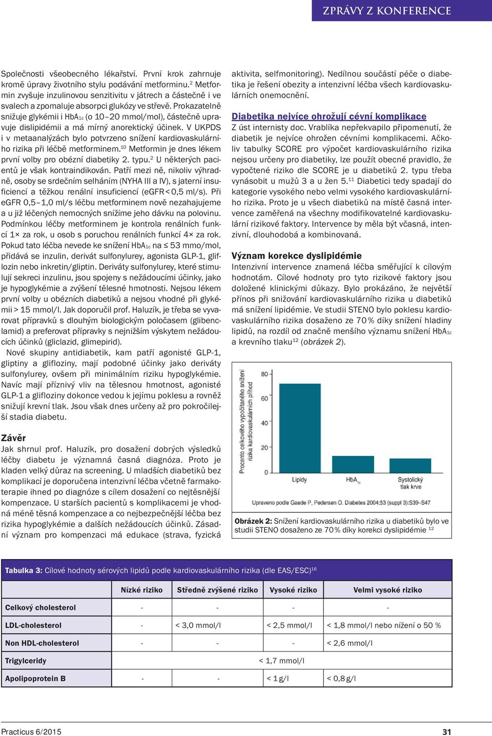 Prokazatelně snižuje glykémii i HbA1c (o 10 20 mmol/mol), částečně upravuje dislipidémii a má mírný anorektický účinek.