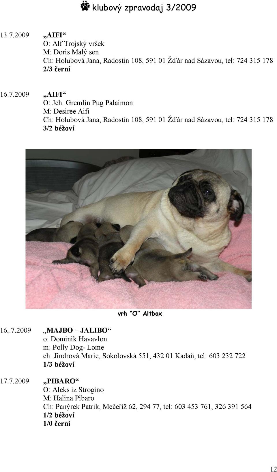 4 315 178 3/2 béžoví vrh O Altbox 16,.7.2009 MAJBO JALIBO o: Dominik Havavlon m: Polly Dog- Lome ch: Jindrová Marie, Sokolovská 551, 432 01 Kadaň, tel: 603 232 722 1/3 béžoví 17.