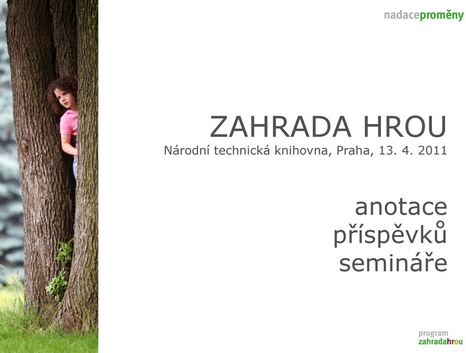 Praha, 13. 4.