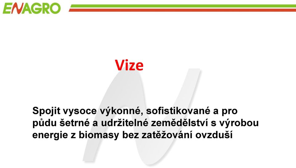 udržitelné zemědělství s výrobou