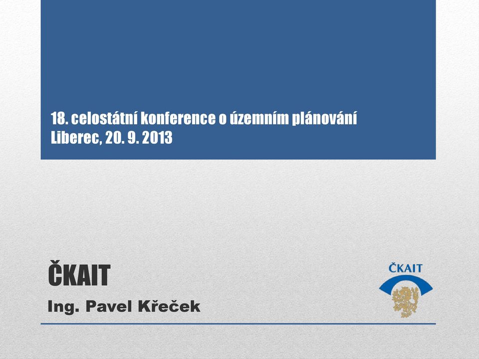 2013 ČKAIT