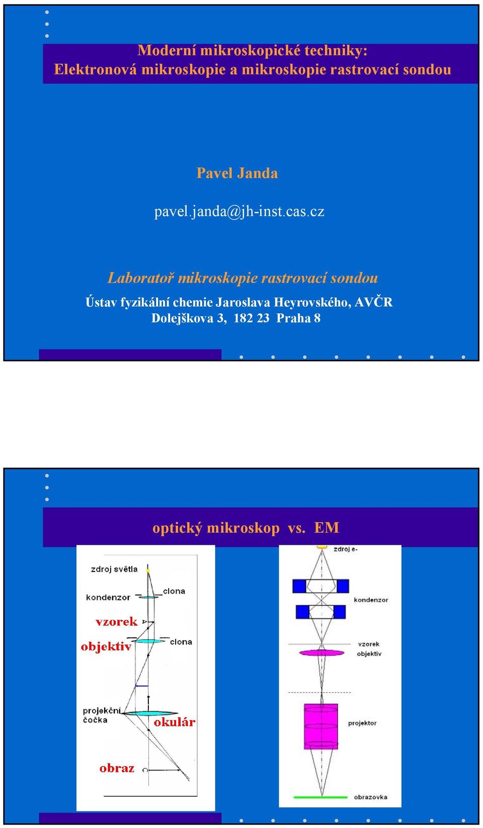 cz Laboratoř mikroskopie rastrovací sondou Ústav fyzikální chemie