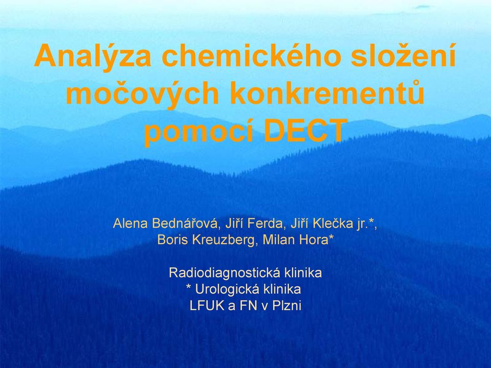 Klečka jr.