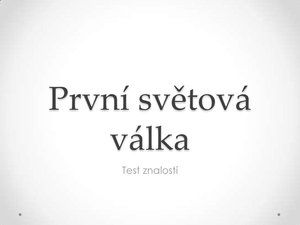 válka