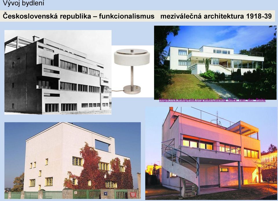 meziválečná architektura 1918-39