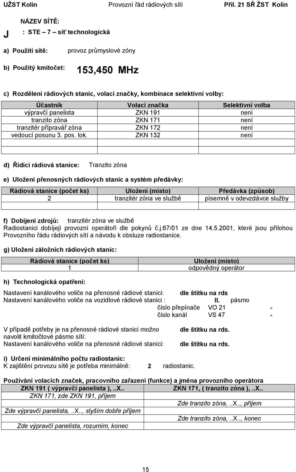 vedoucí posunu 3. pos. lok.